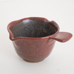 納豆鉢　赤釉色 | 松尾製陶所