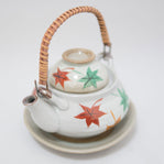 食欲の秋に情緒をプラスする「土瓶蒸しの器」紅葉絵付け | 松尾製陶所