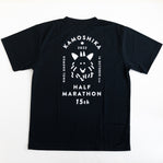 第15回記念鈴鹿山麓かもしかハーフマラソンTシャツ(ブラック)