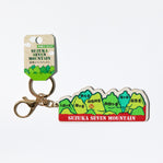 鈴鹿セブンマウンテン　刺繍キーホルダー