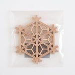 指勘建具工芸　組子鍋敷き(桜亀甲)